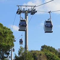 cable car Barcelona Teleferic de Montjuic