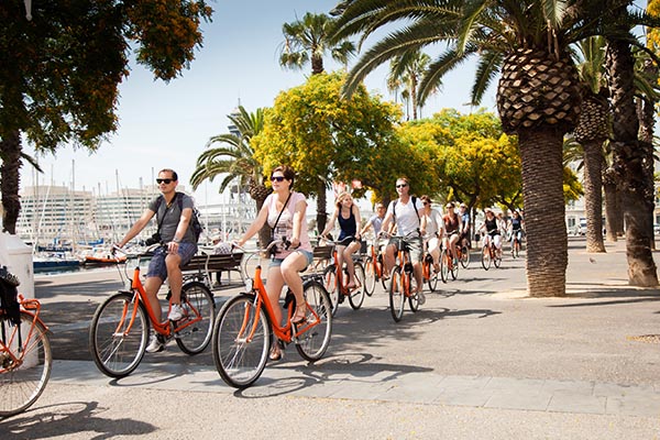 barcelona sightseeing cycling barcelona sightseeing